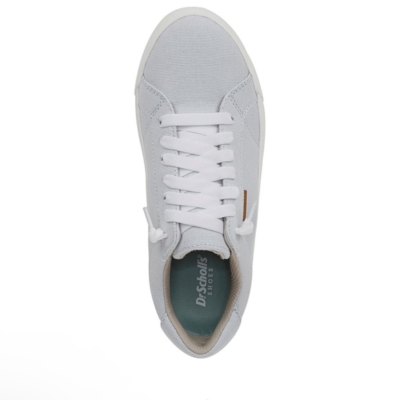 New NWOB Dr. Scholl's poweder blue Canvas slip on Sneakers shoes Sz 10 $100 - Picture 5 of 11